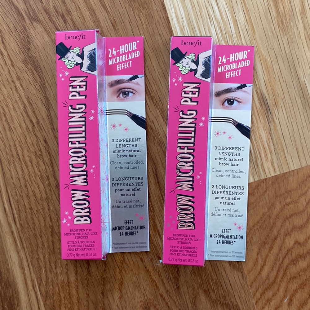 Benefit cosmetics brow microfilming pen